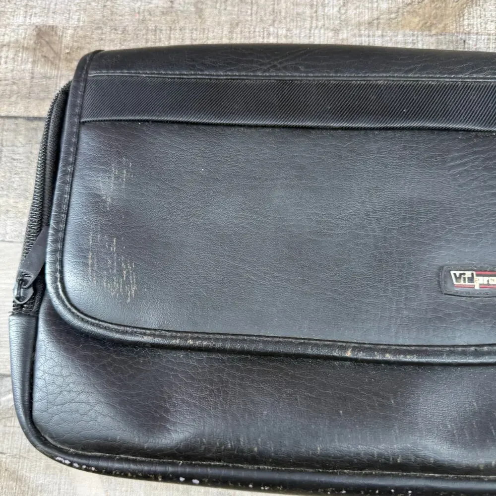 Vintage Vidpro Leather Camera Carrying Case Handbag